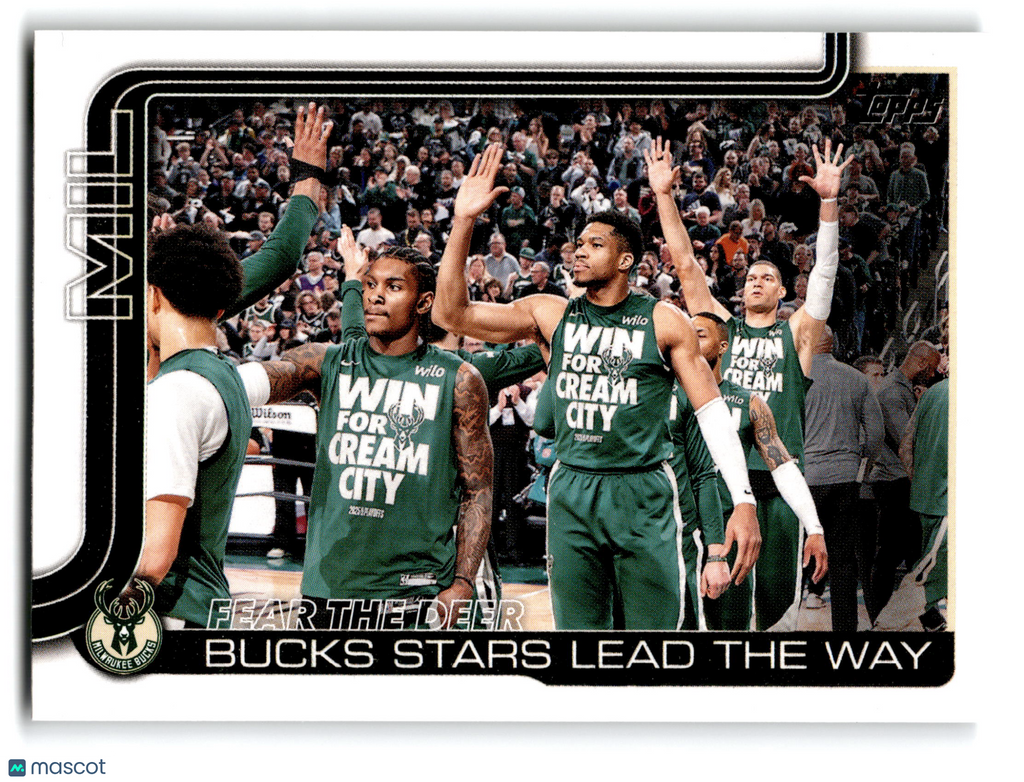 2025 Topps Flagship Milwaukee Bucks #281
