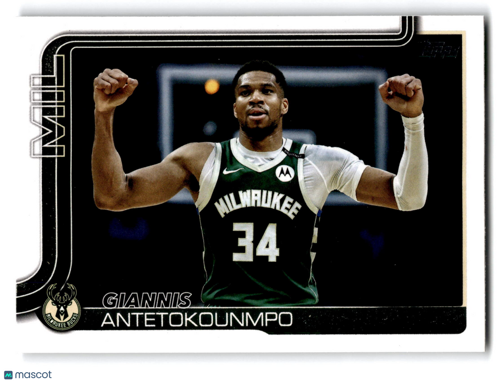 2025 Topps Flagship Giannis Antetokounmpo #54
