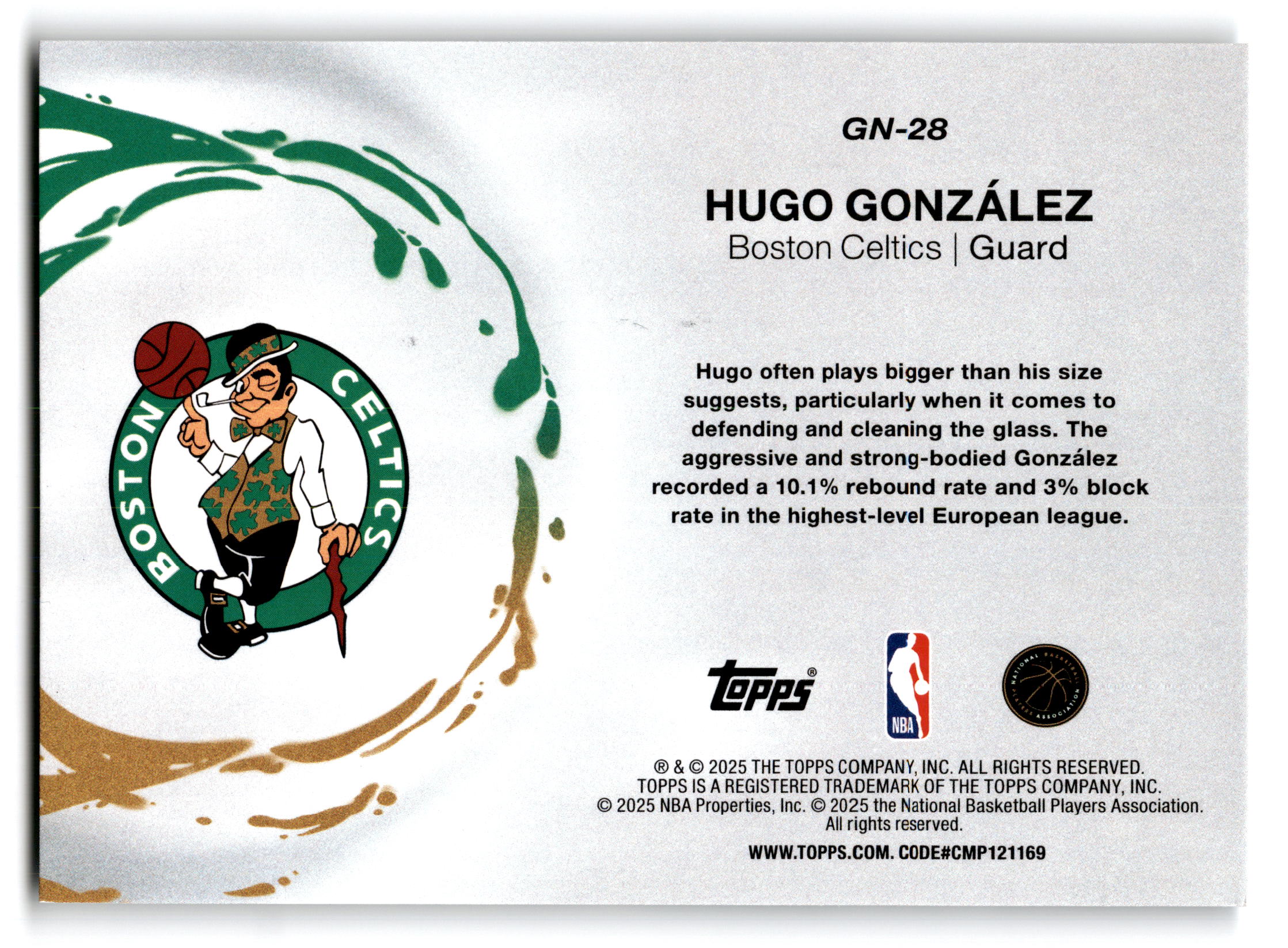 2025 Topps Generation Now Hugo González #GN-28 RC