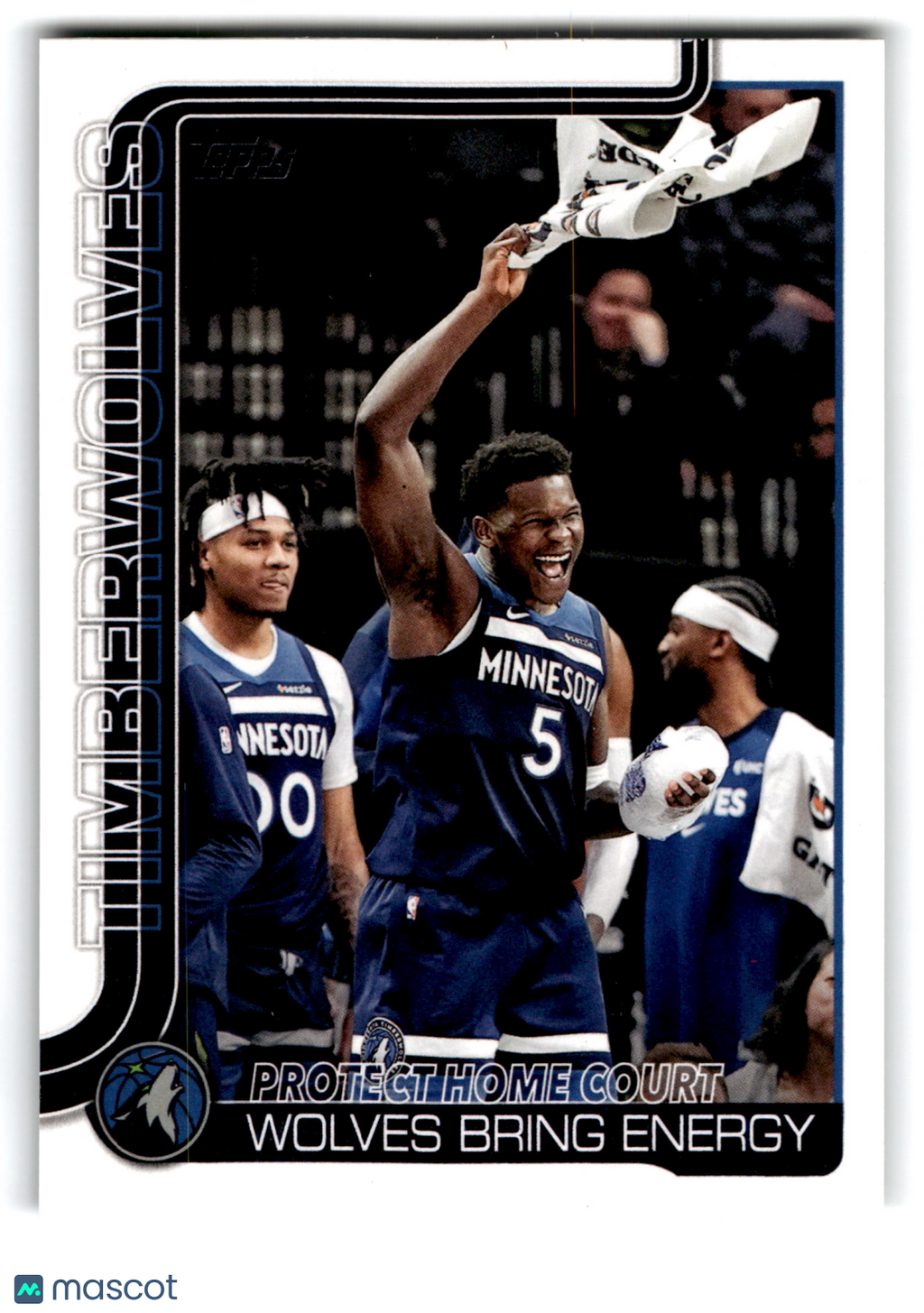 2025 Topps Flagship Protect Home Court Minnesota Timberwolves #287