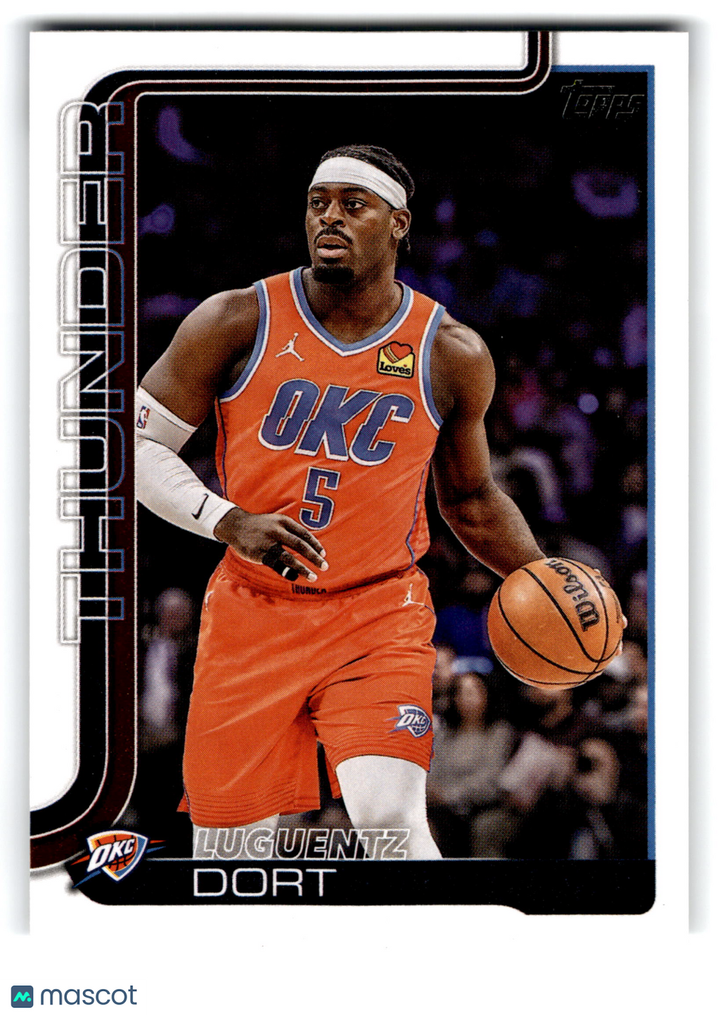 2025 Topps Flagship Basketball Luguentz Dort #117