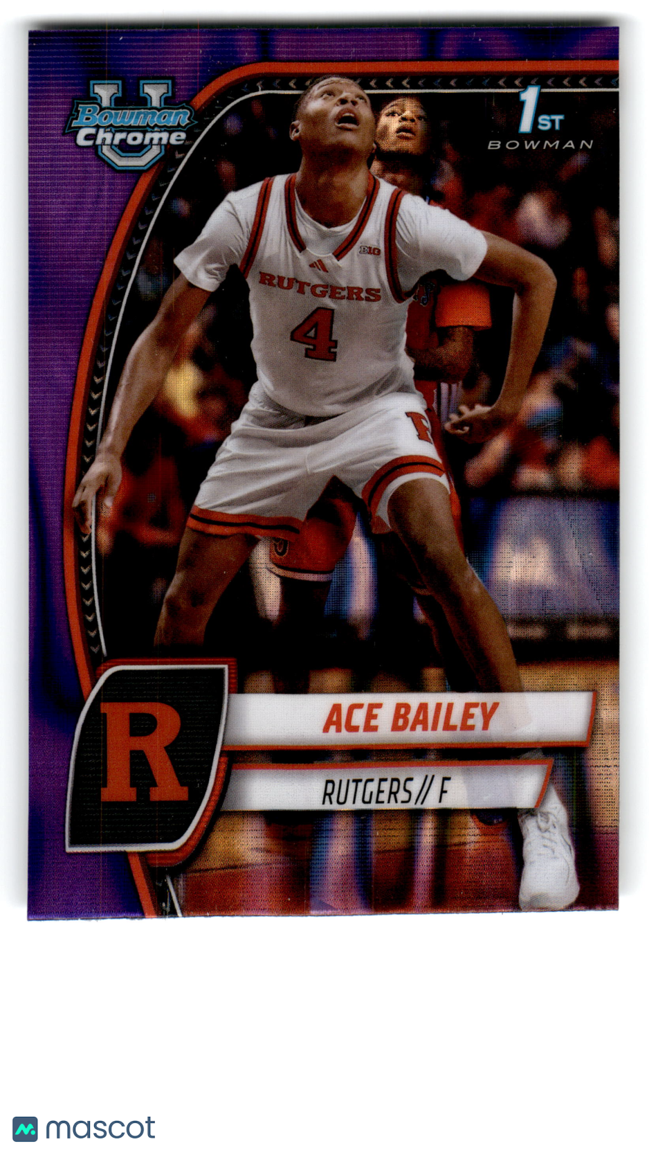 2024 Bowman Chrome University Basketball Ace Bailey #1