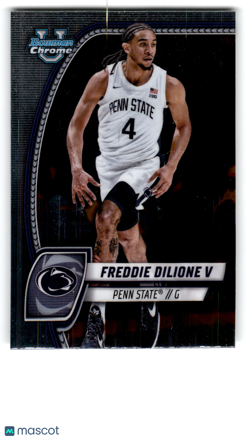 2023 Topps Bowman University Chrome Freddie Dilione V #96