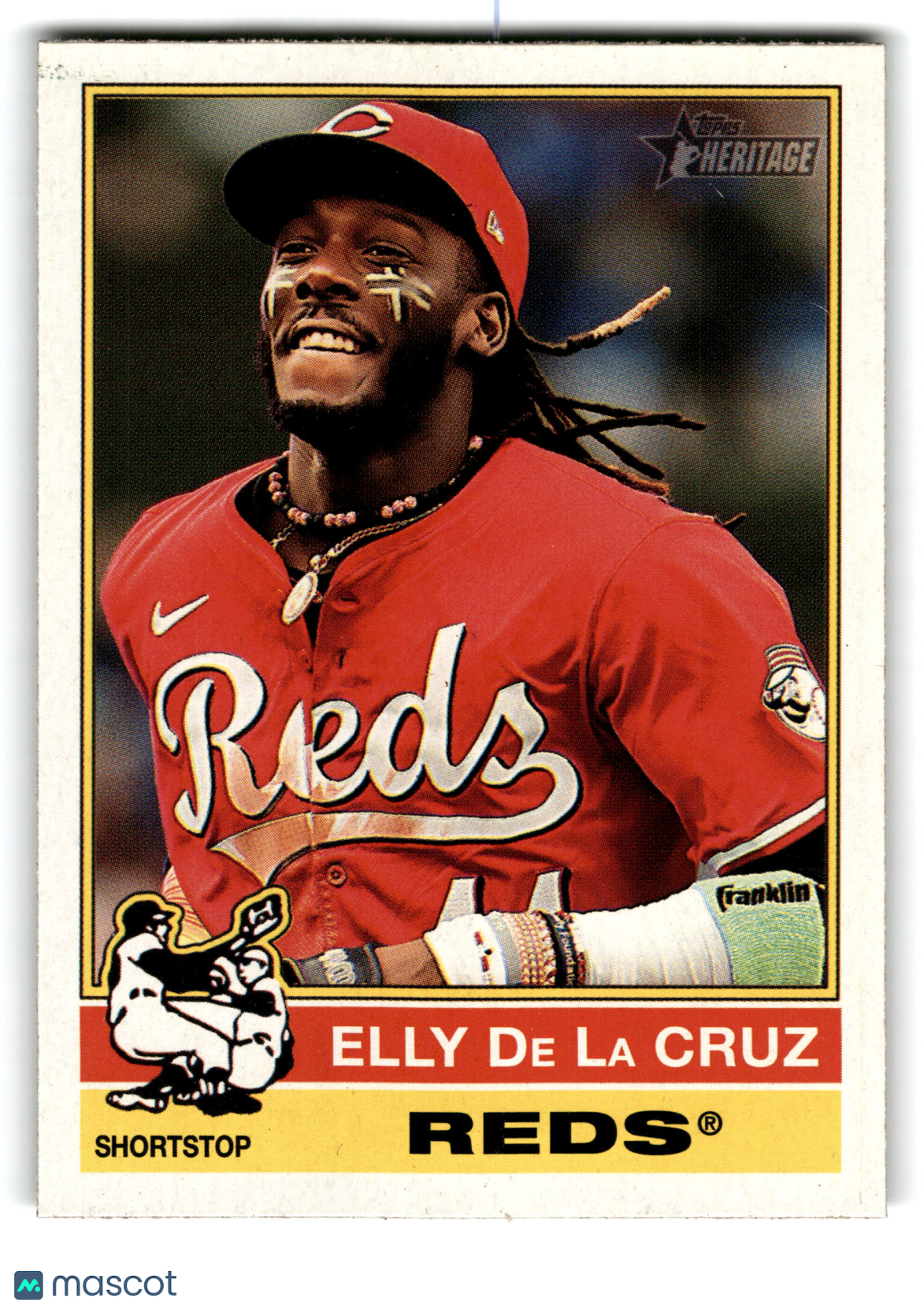 2025 Topps Heritage Elly De La Cruz #263