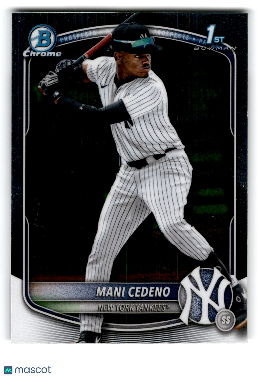 2025 Topps Bowman Chrome Prospects Mani Cedeno #BCP-199