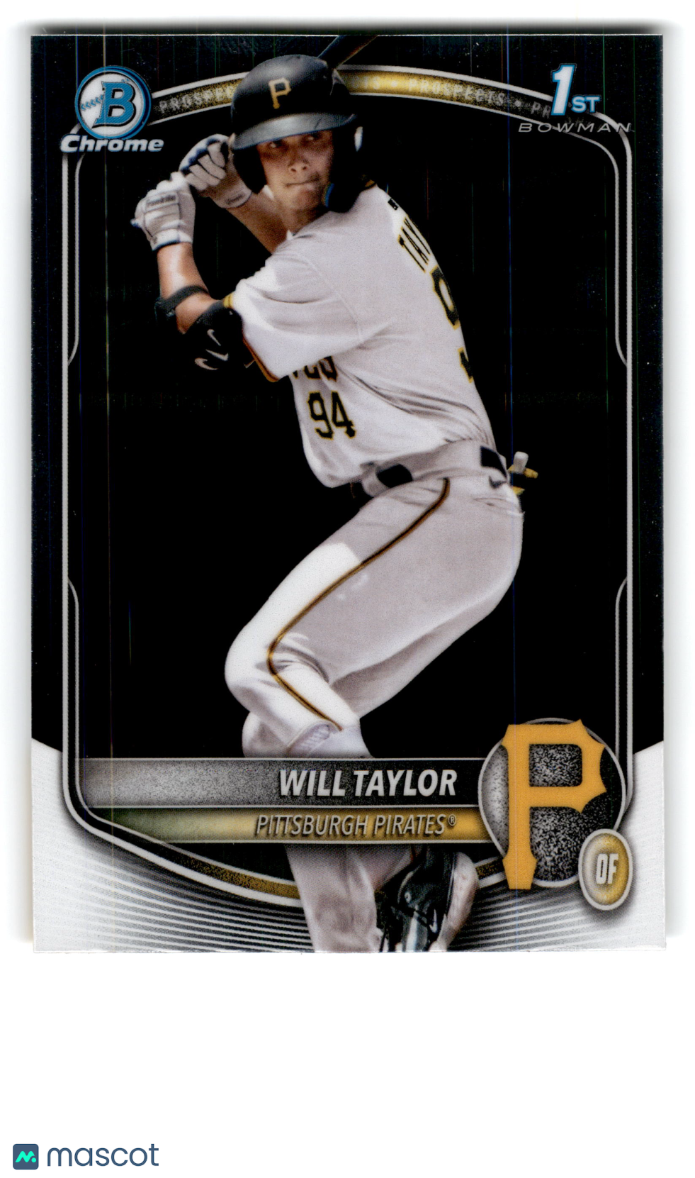 2024 Bowman Chrome Will Taylor #BCP-179