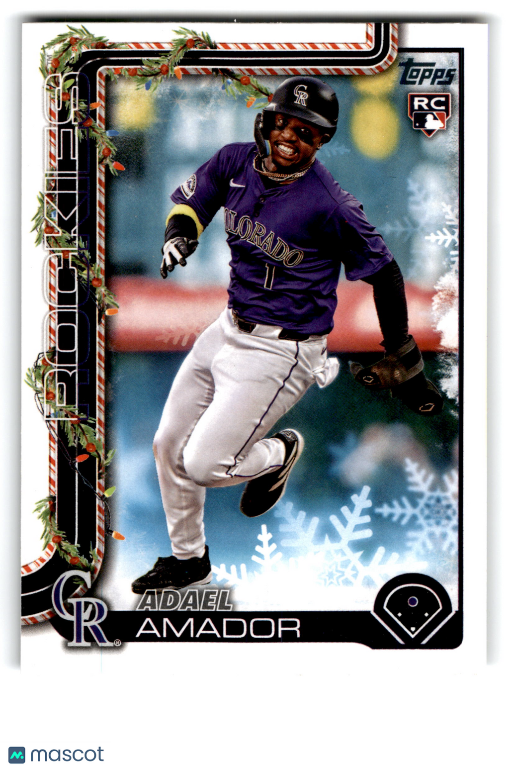2024 Topps Holiday Adael Amador #H42 RC