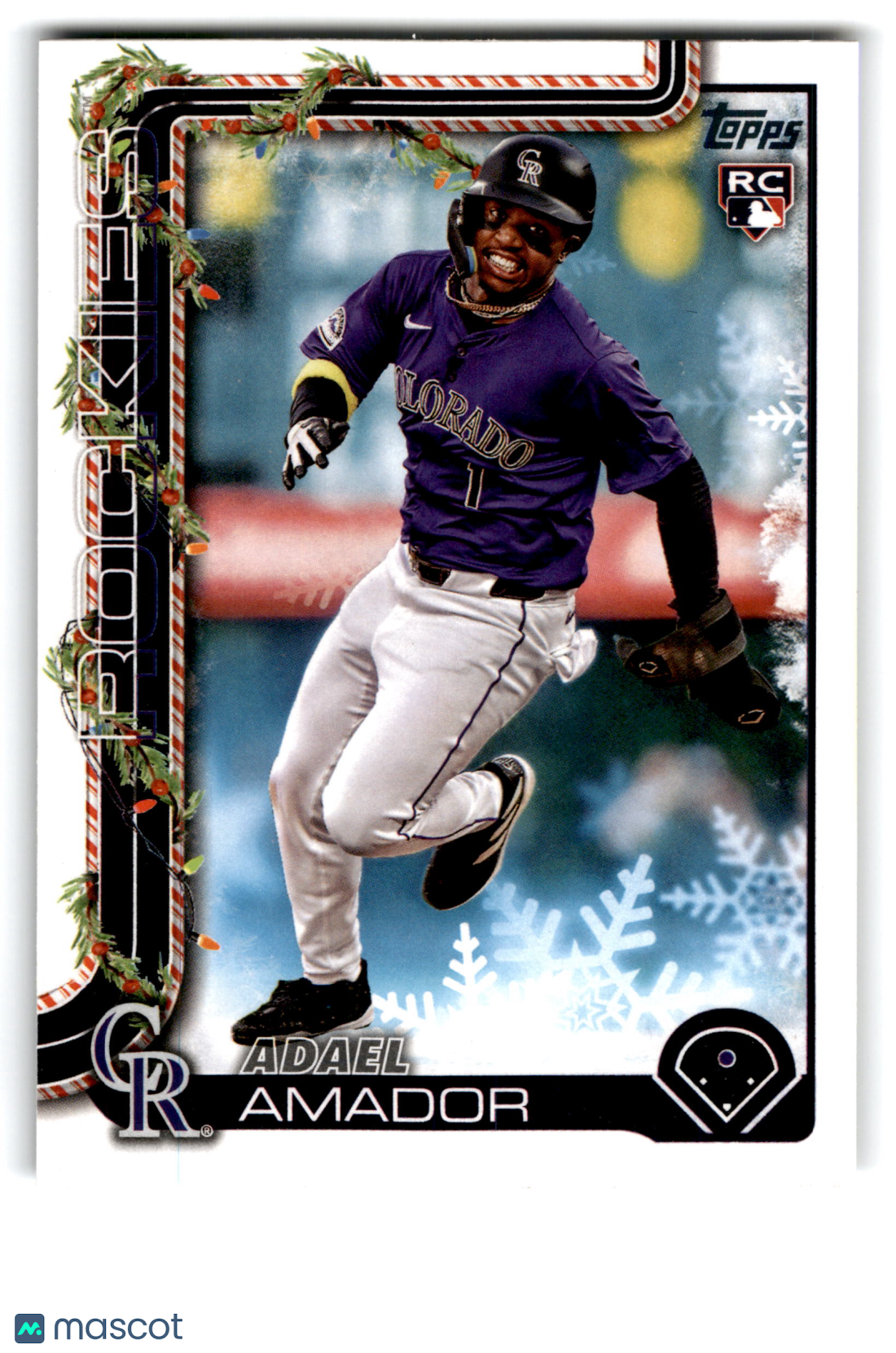 2024 Topps Holiday Adael Amador #H42 RC