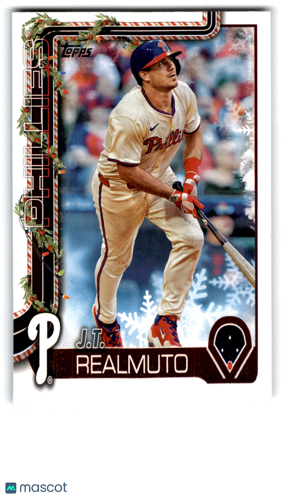 2024 Topps Holiday J.T. Realmuto #H-33
