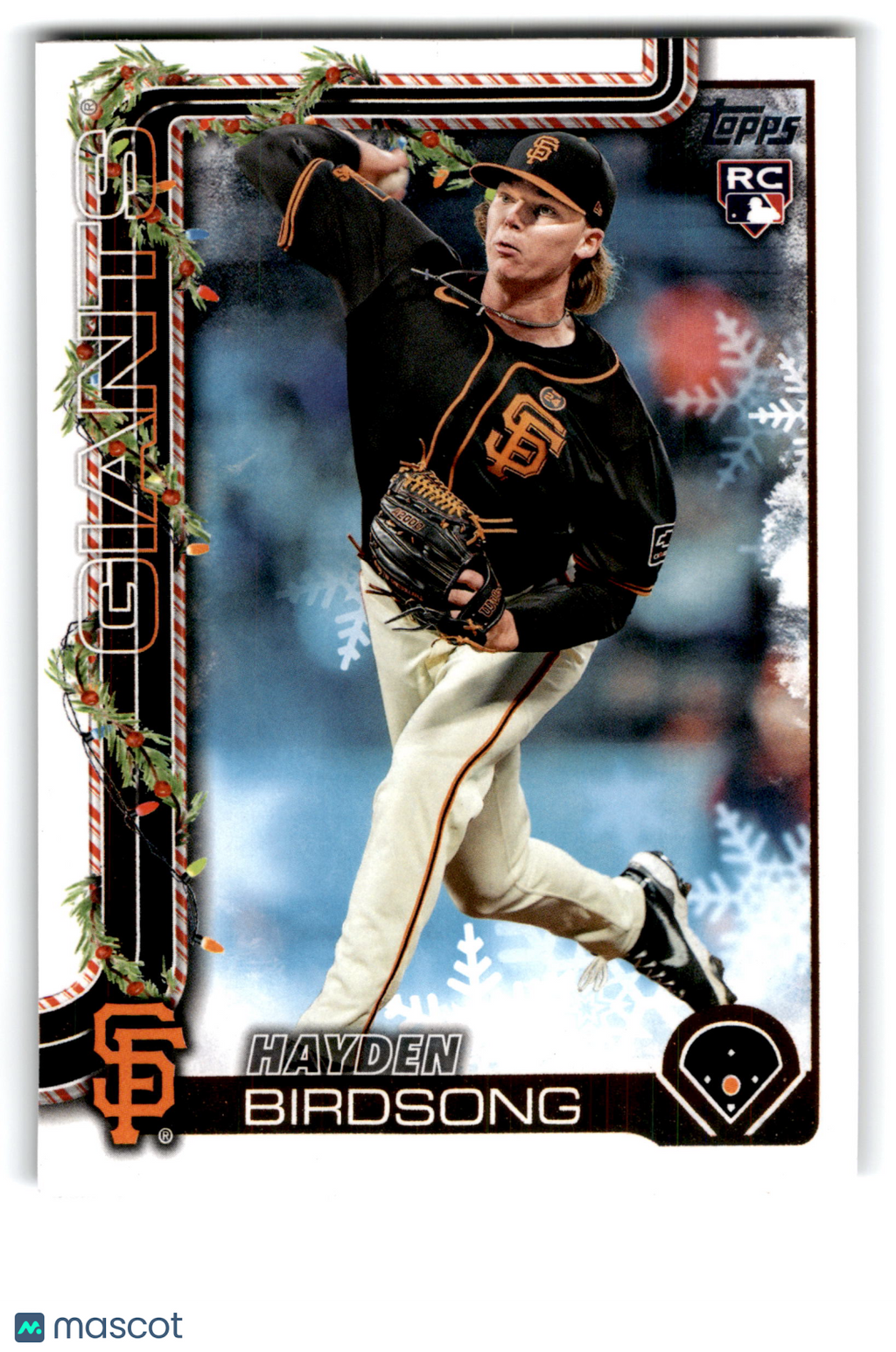 2024 Topps Holiday Hayden Birdsong #H85 RC
