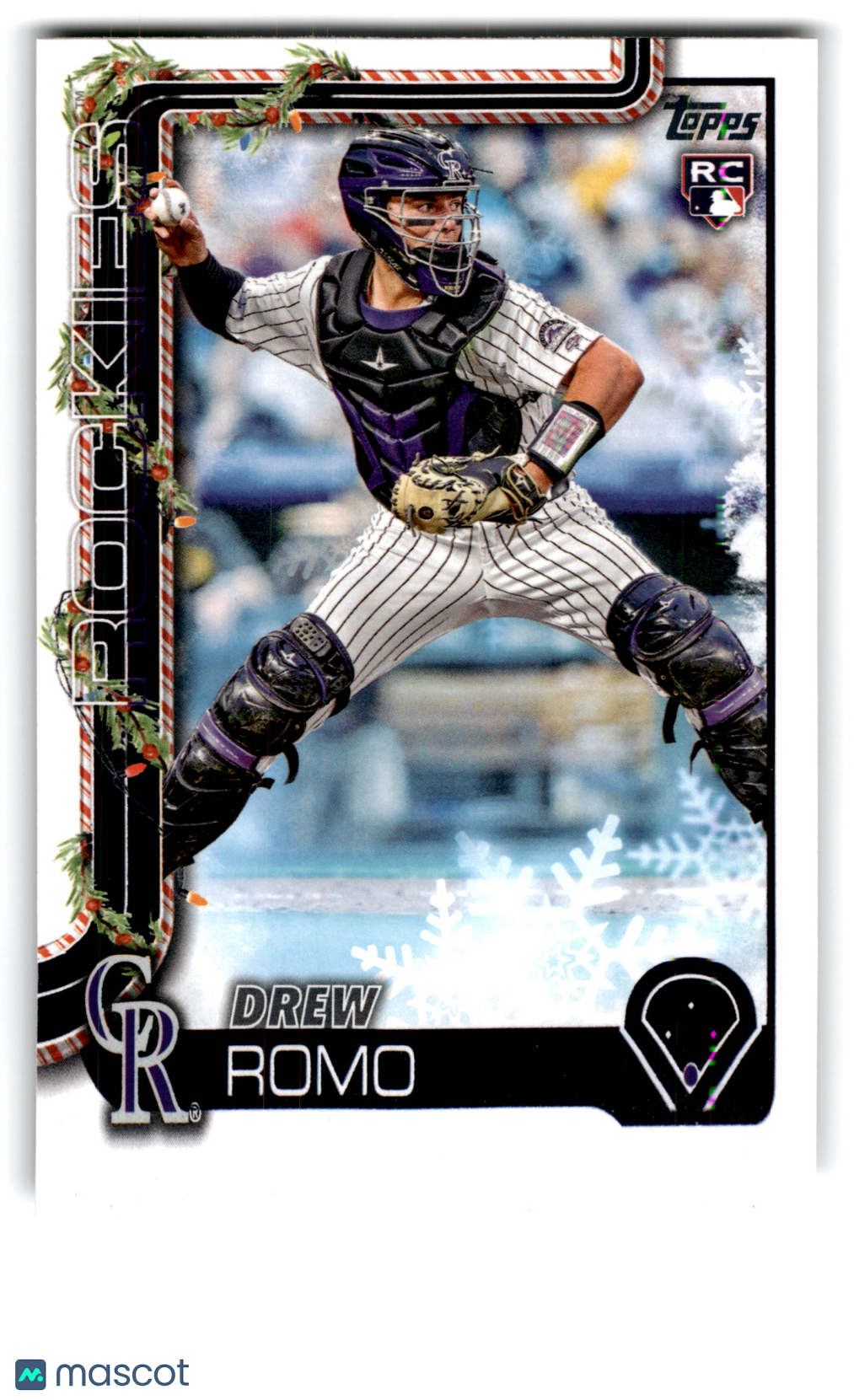 2024 Topps Holiday Drew Romo #H114 RC