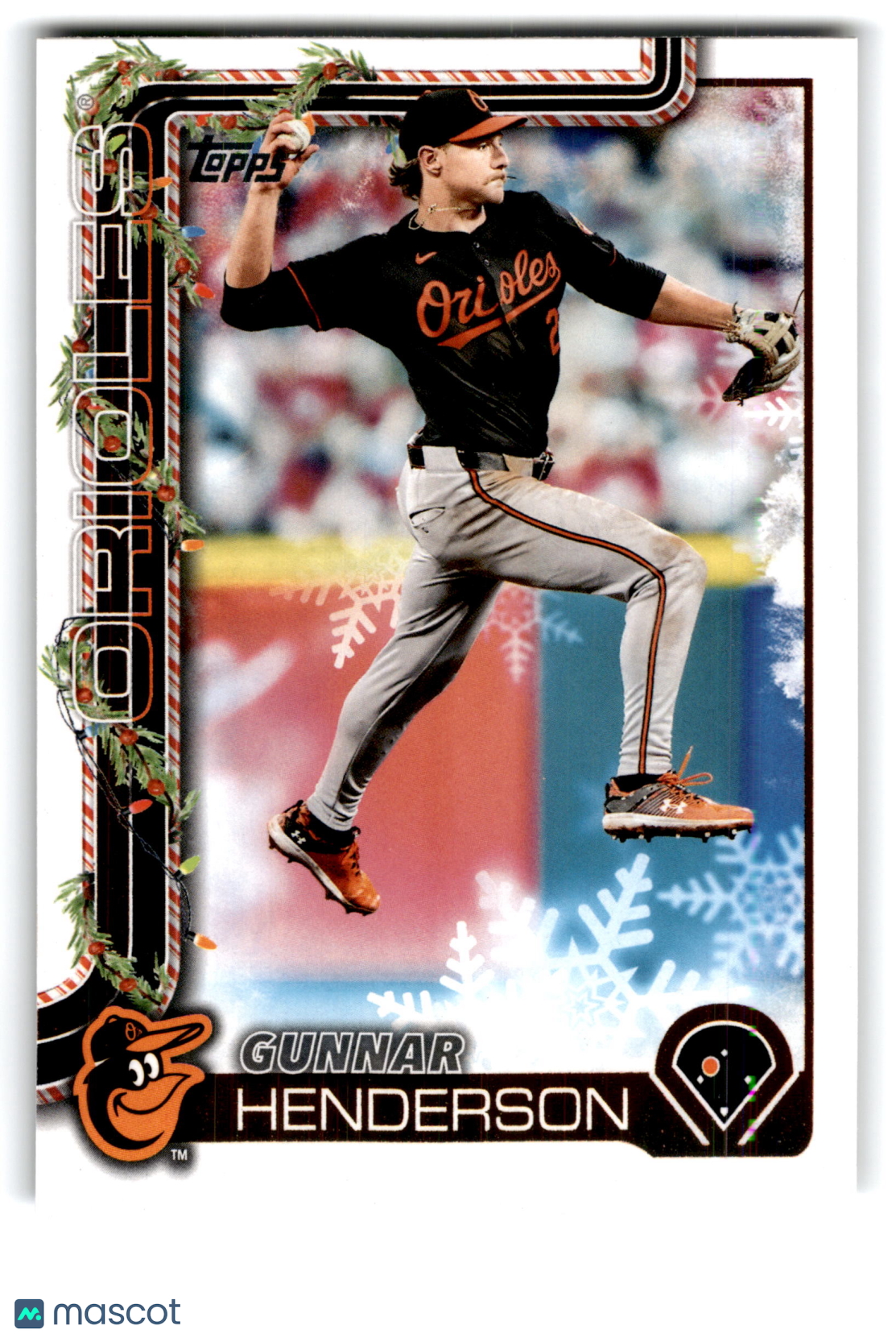 2025 Topps Holiday Gunnar Henderson #H18