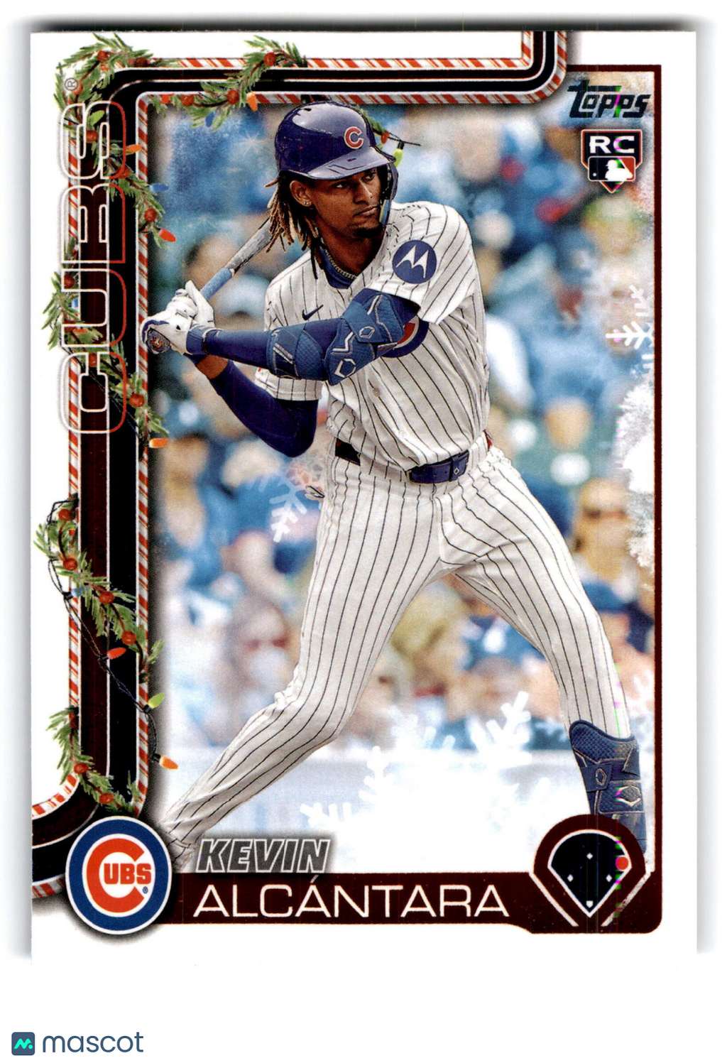 2025 Topps Holiday Kevin Alcántara #H109 RC