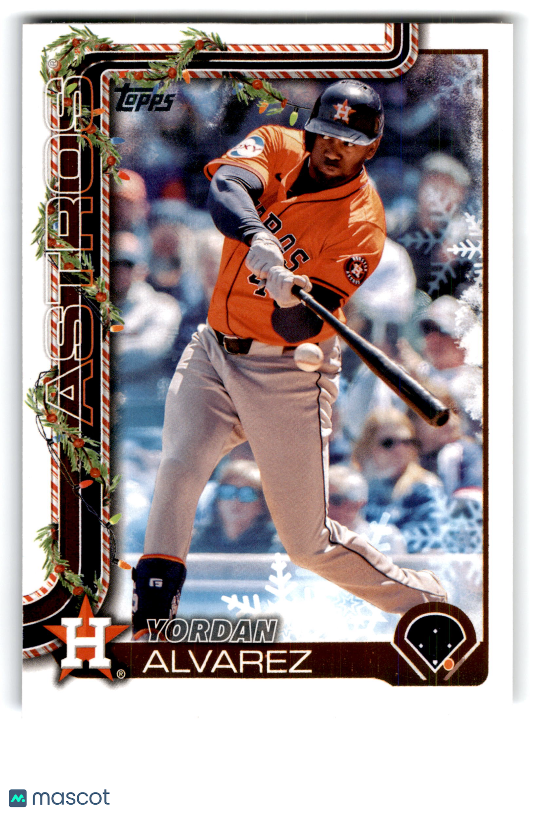 2025 Topps Holiday Yordan Alvarez #H44