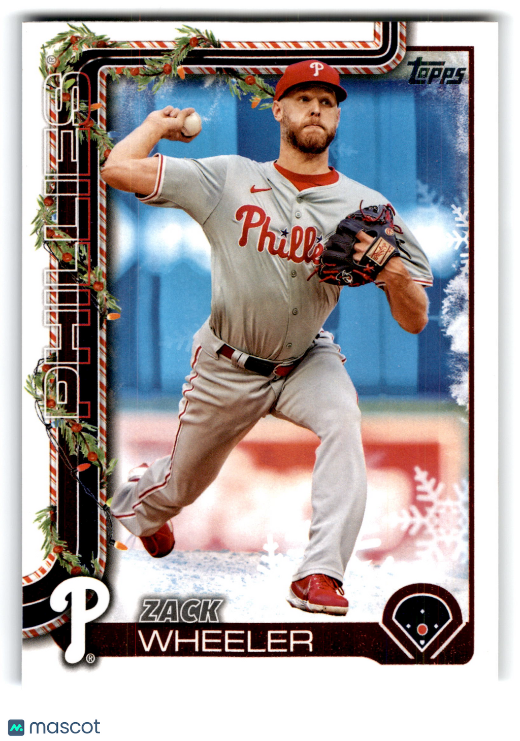 2025 Topps Holiday Zack Wheeler #H179