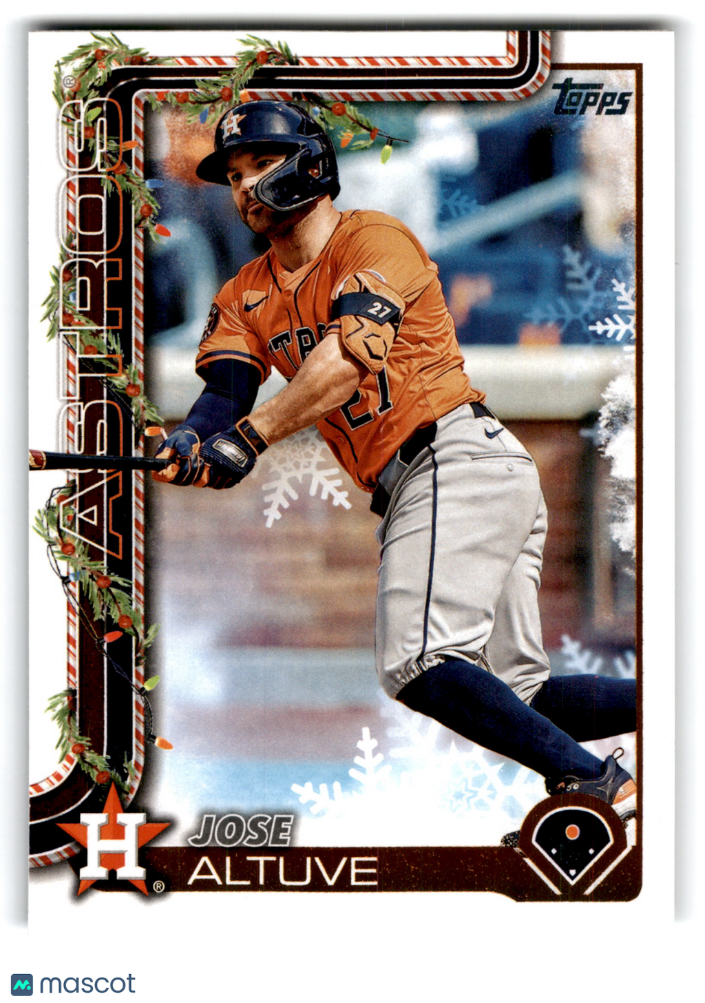 2023 Topps Holiday Jose Altuve #H163