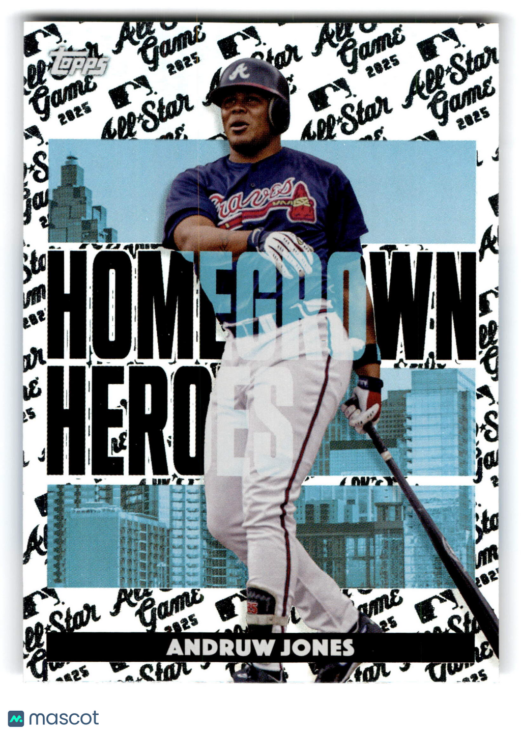 2025 Topps All-Star Game Homegrown Heroes Andruw Jones #HH-13