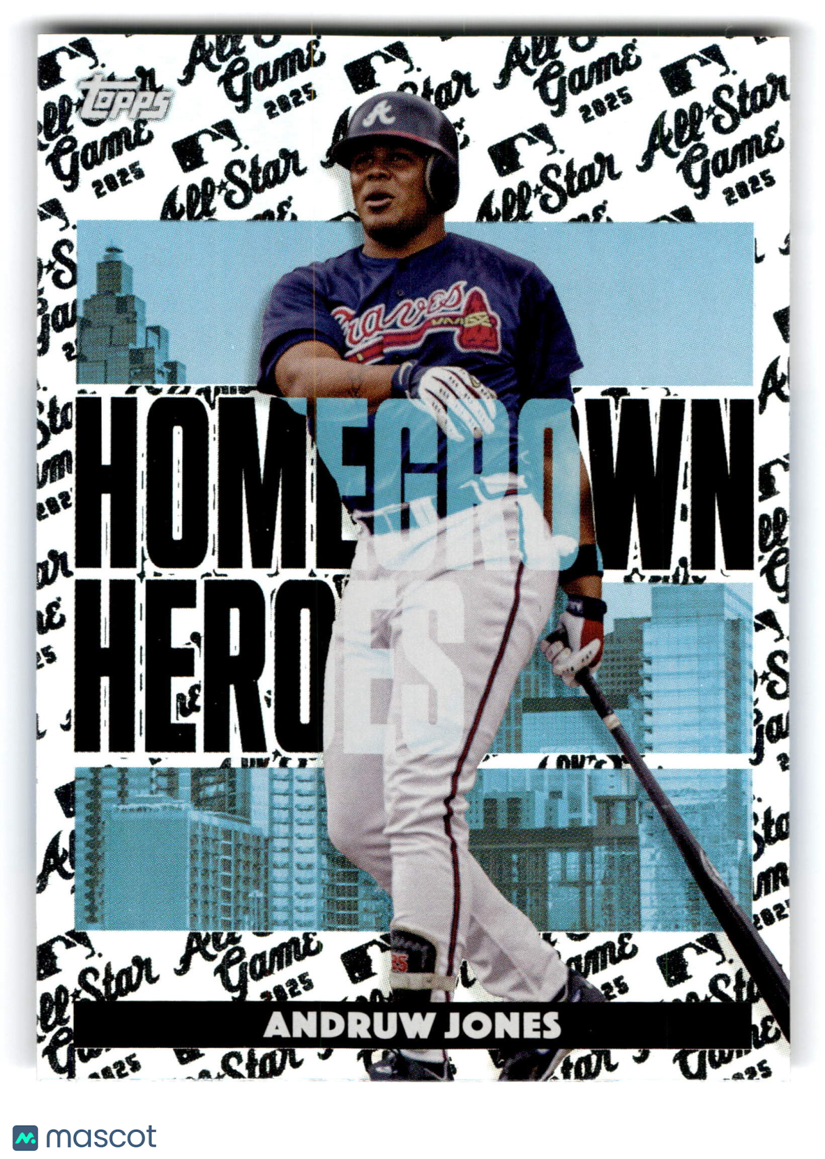2025 Topps All-Star Game Homegrown Heroes Andruw Jones #HH-13