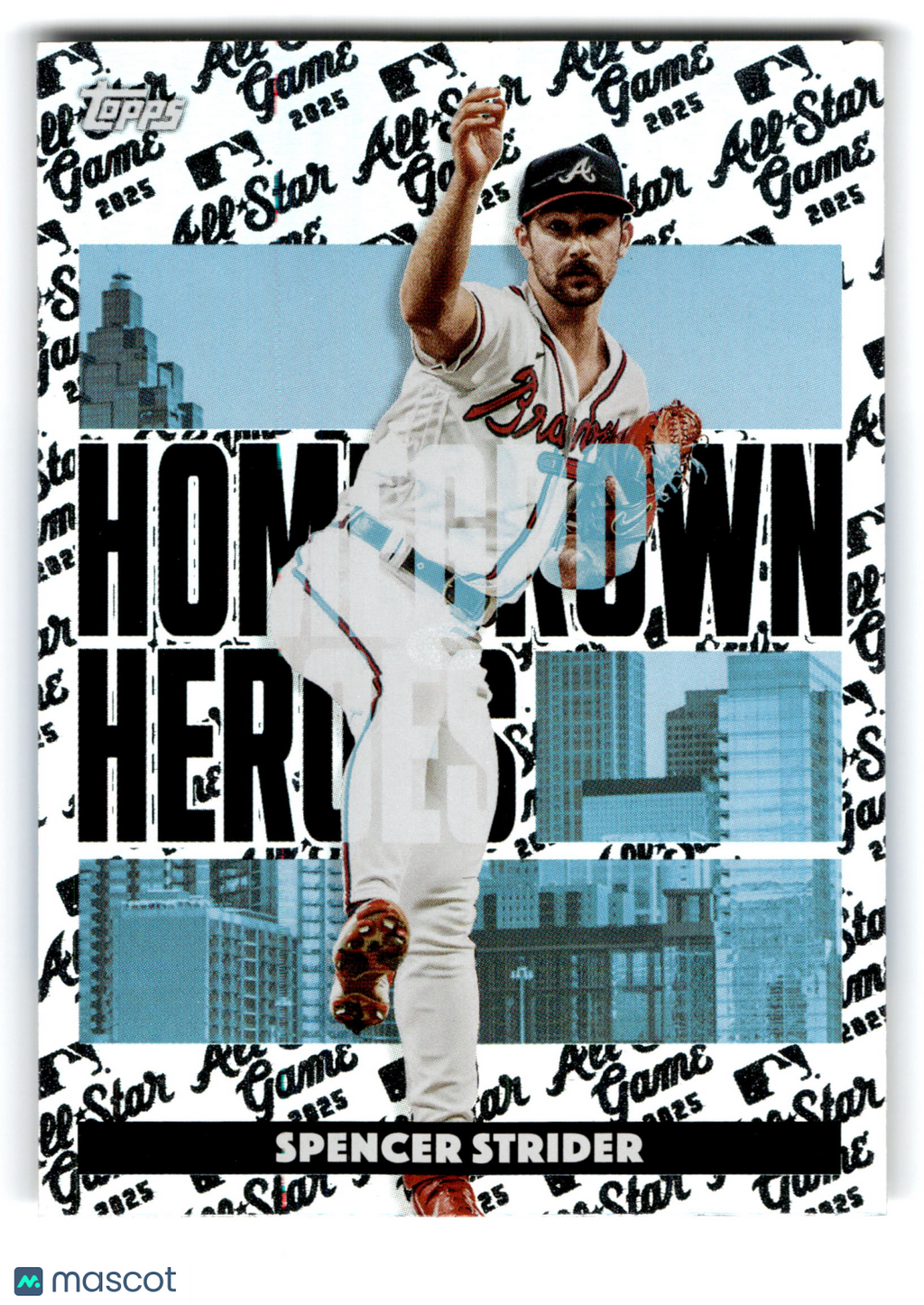 2025 Topps All-Star Game Hometown Heroes Spencer Strider #HH-10