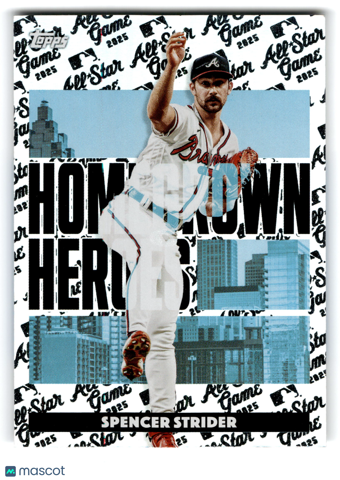 2025 Topps All-Star Game Hometown Heroes Spencer Strider #HH-10