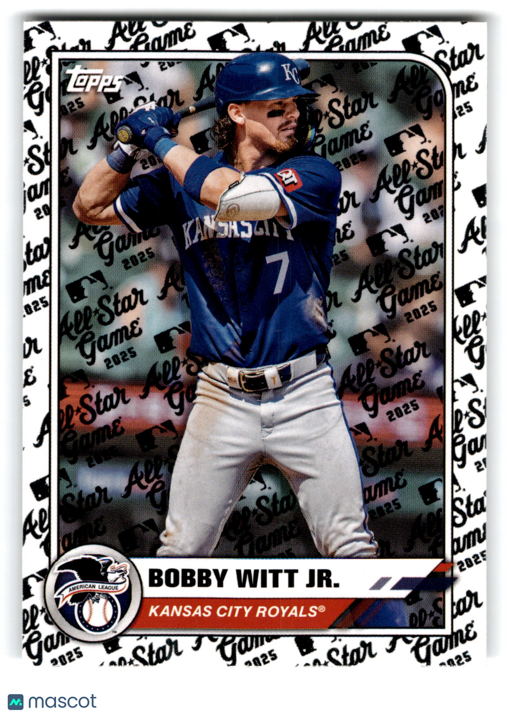 2025 Topps All-Star Game Bobby Witt Jr. #30