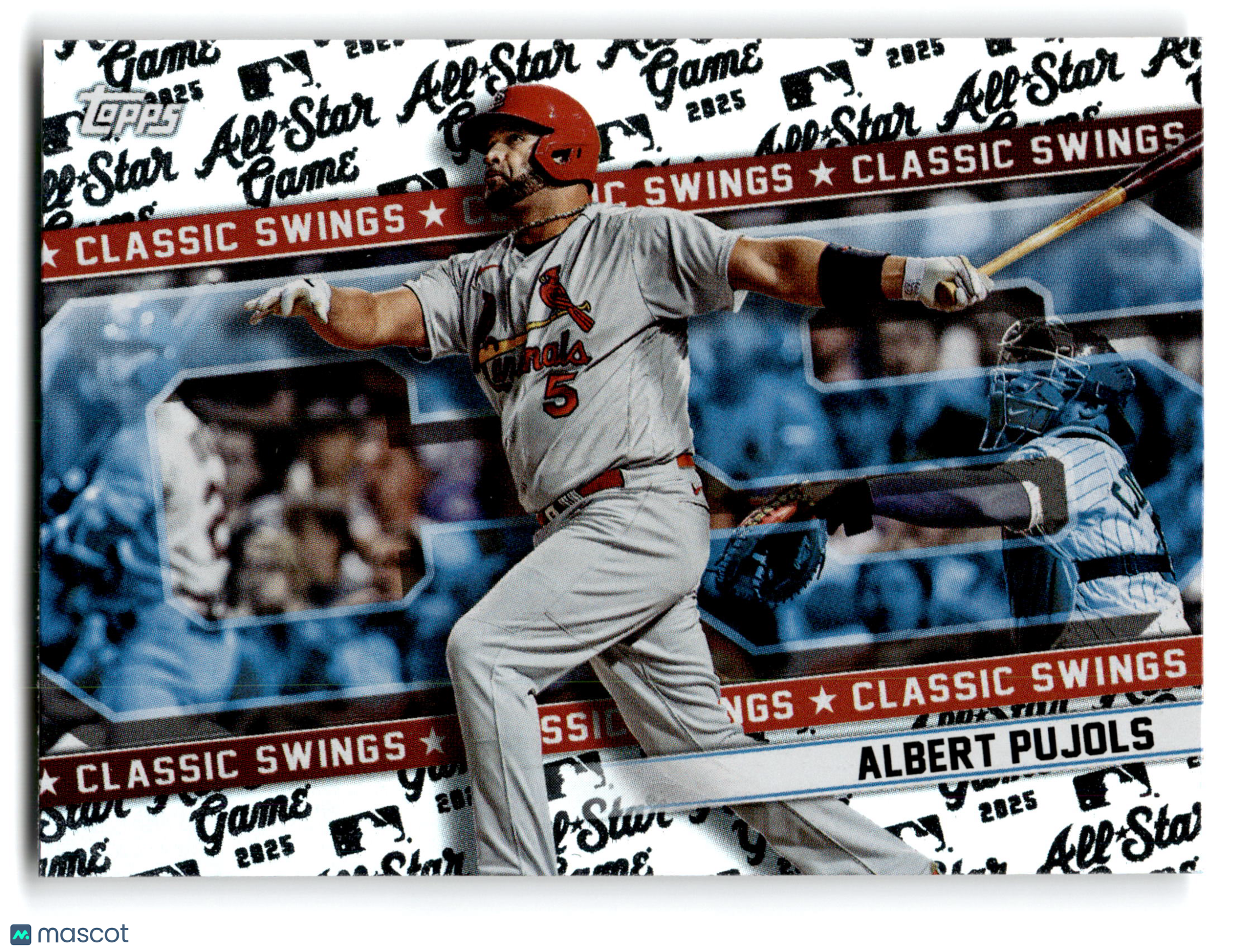 2025 Topps All-Star Game Classic Swings Albert Pujols #CS-1