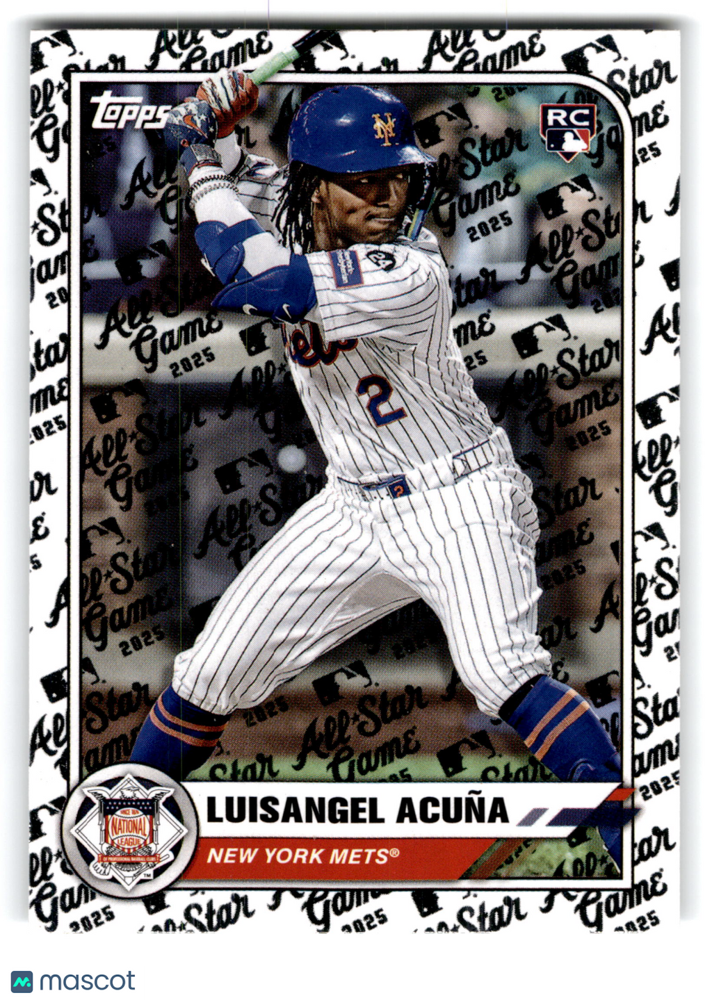 2025 Topps All-Star Game Luisangel Acuña #89 RC