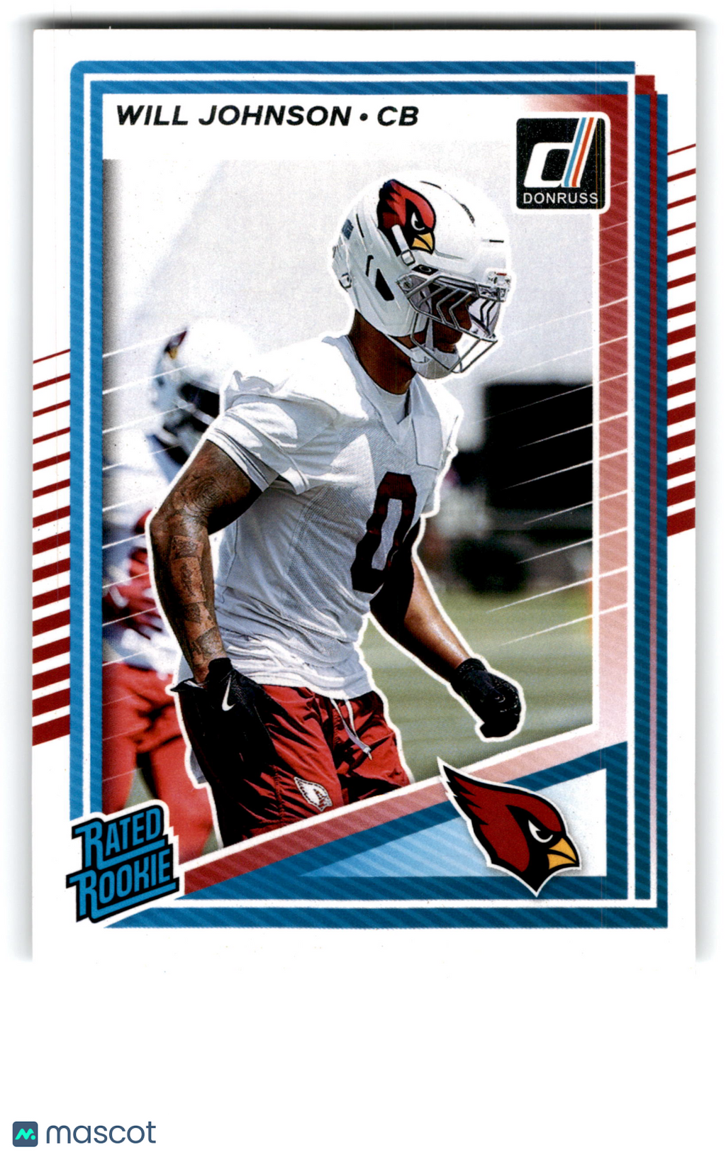 2025 Panini Donruss Rated Rookie Will Johnson #396