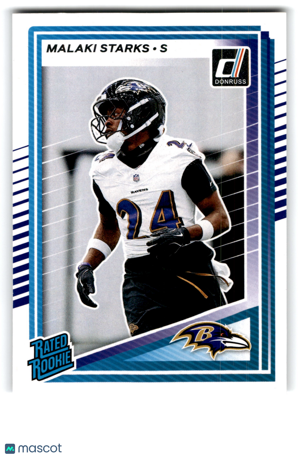 2025 Panini Donruss Rated Rookie Malaki Starks #346