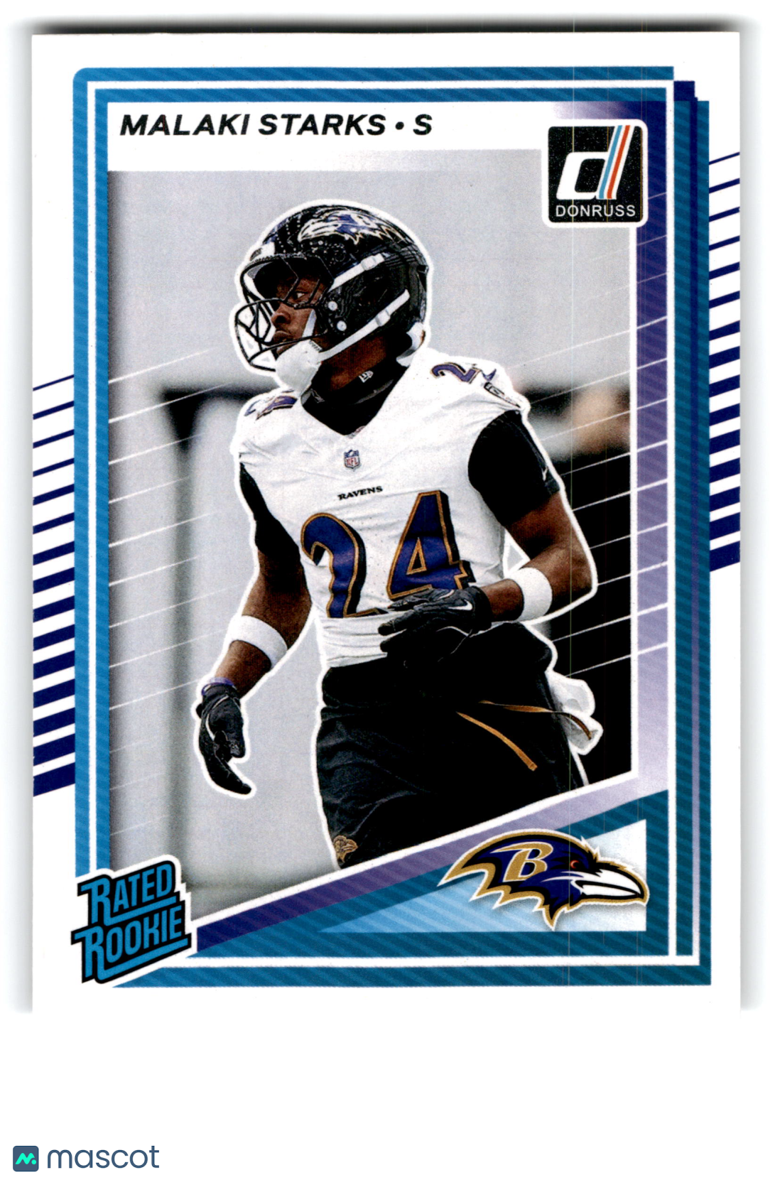 2025 Panini Donruss Rated Rookie Malaki Starks #346