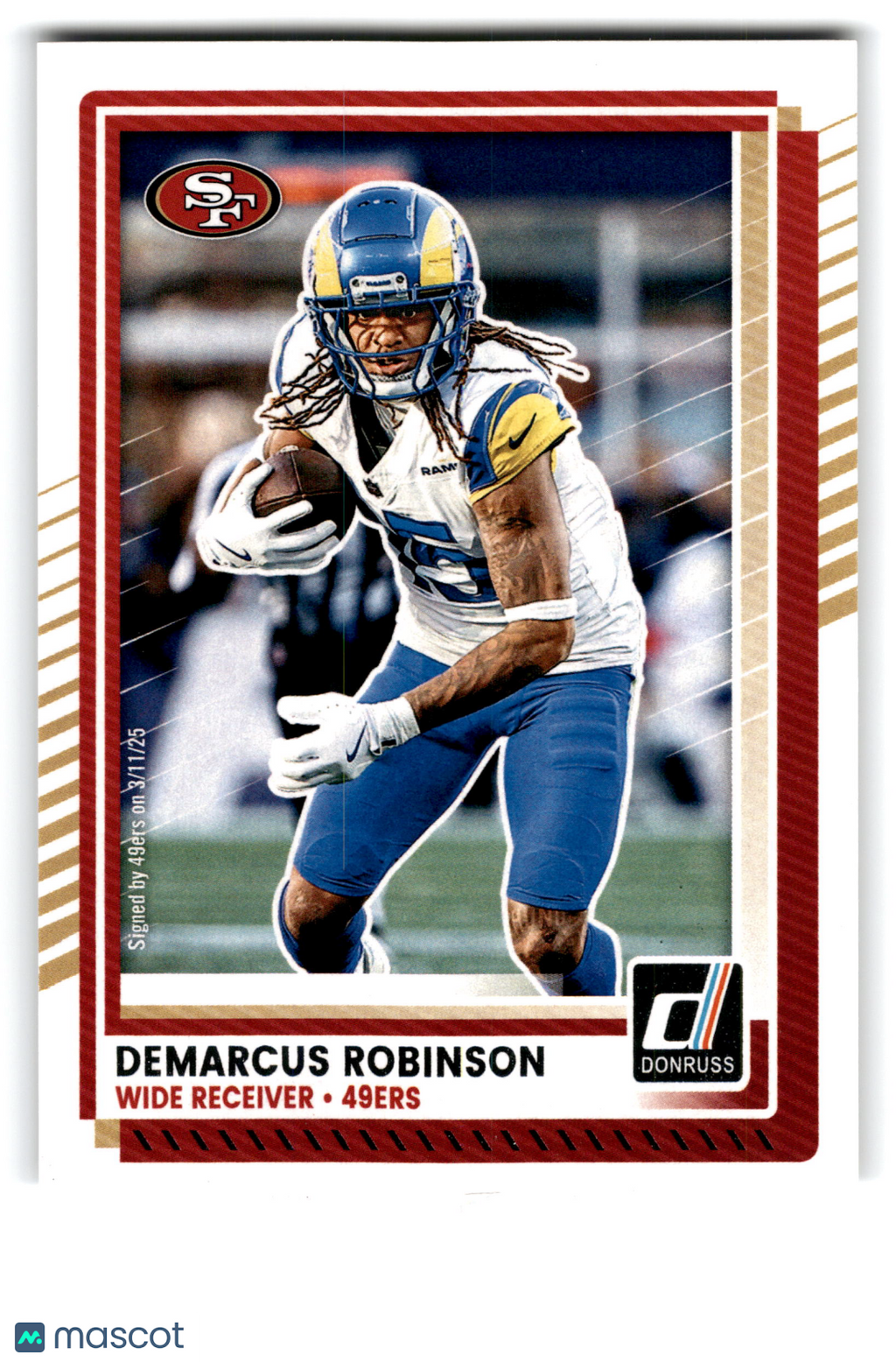 2025 Panini Donruss Football Demarcus Robinson #173