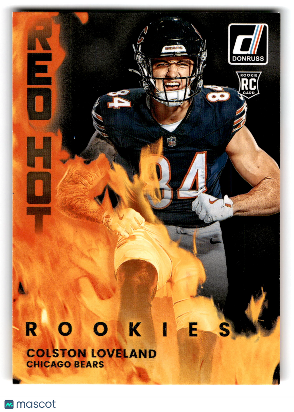 2025 Panini Donruss Red Hot Rookies Colston Loveland #RHR-CLV RC