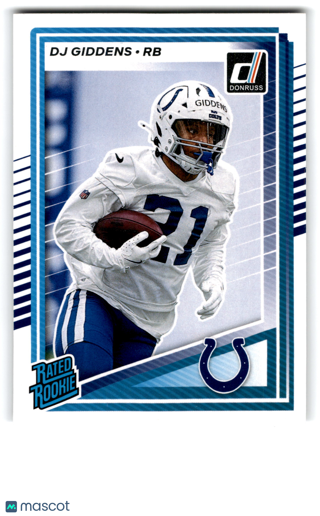 2025 Panini Donruss Rated Rookie DJ Giddens #364