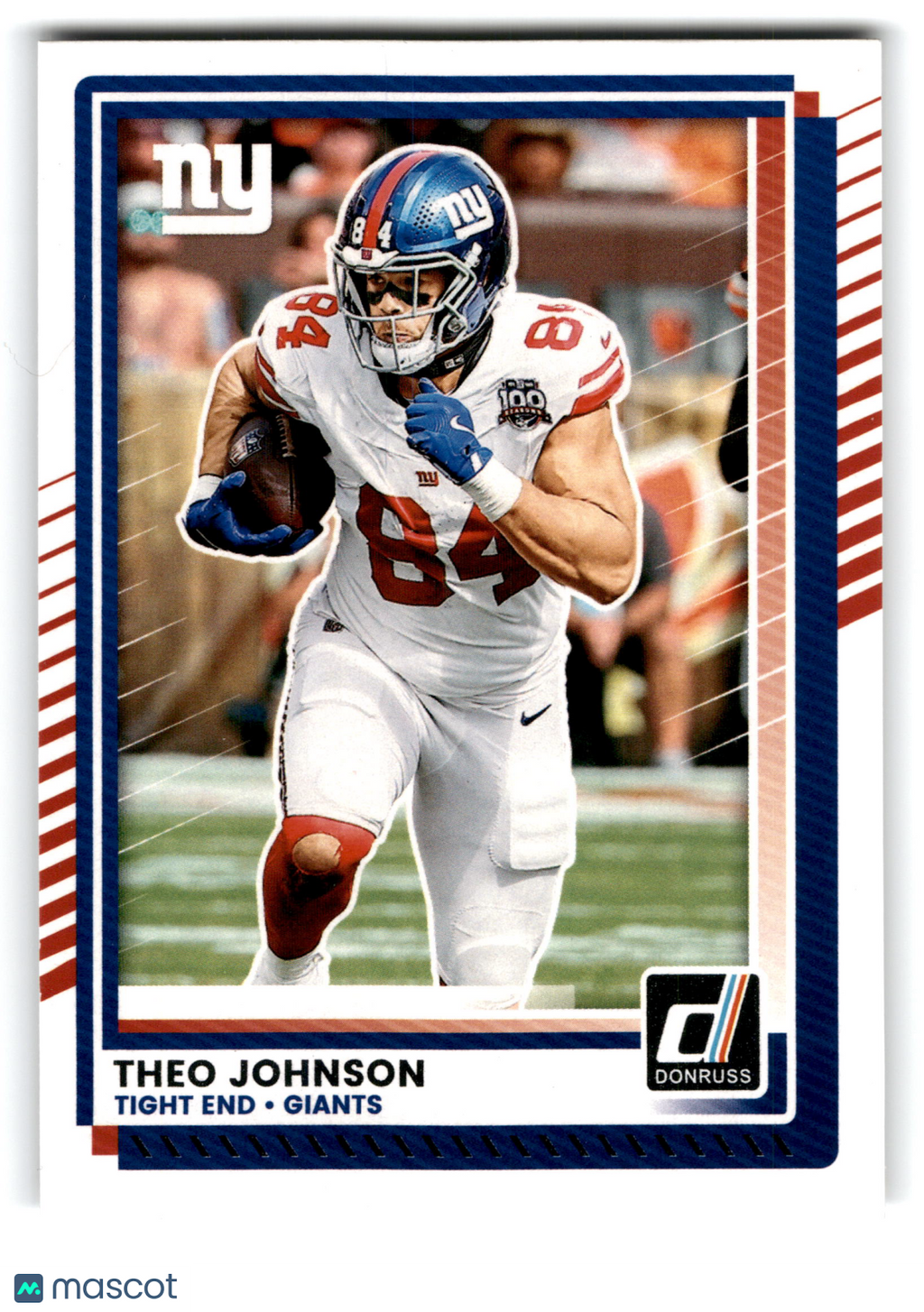2025 Panini Donruss Football Theo Johnson #211
