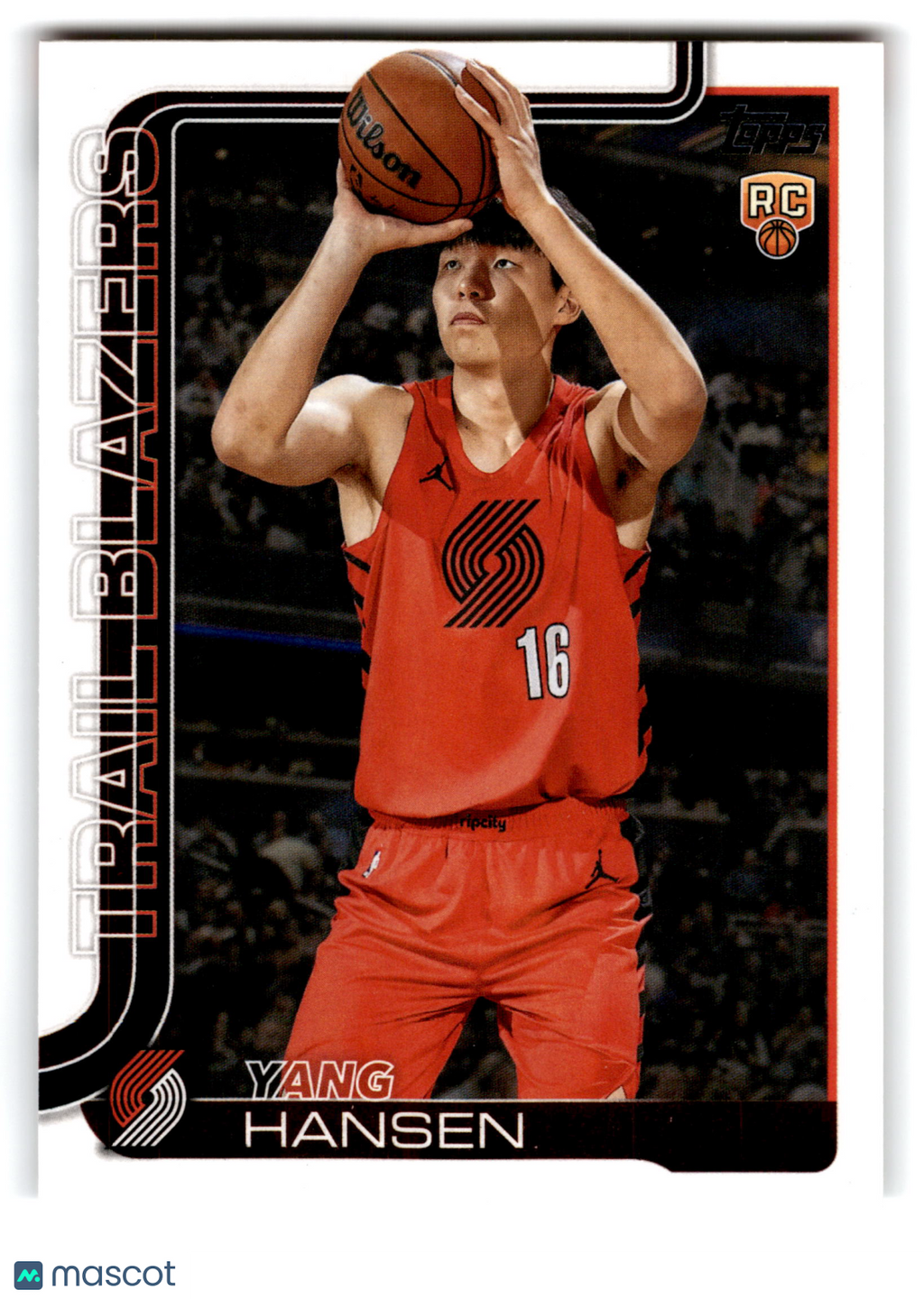 2025 Topps Flagship Yang Hansen #216 RC