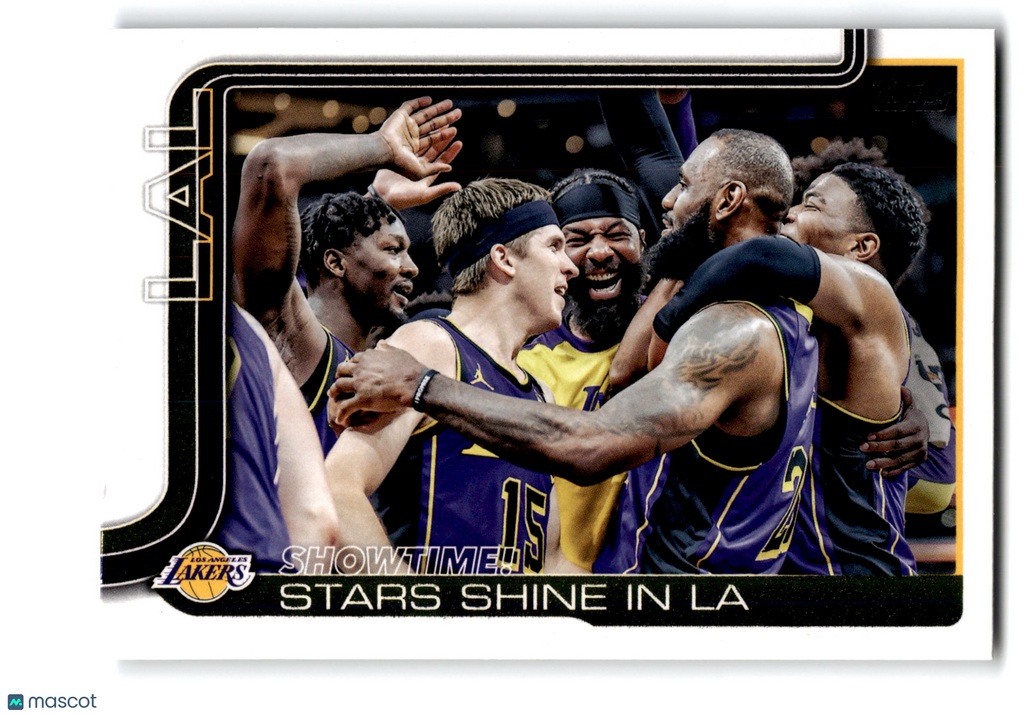 2025 Topps Flagship Los Angeles Lakers Team #293