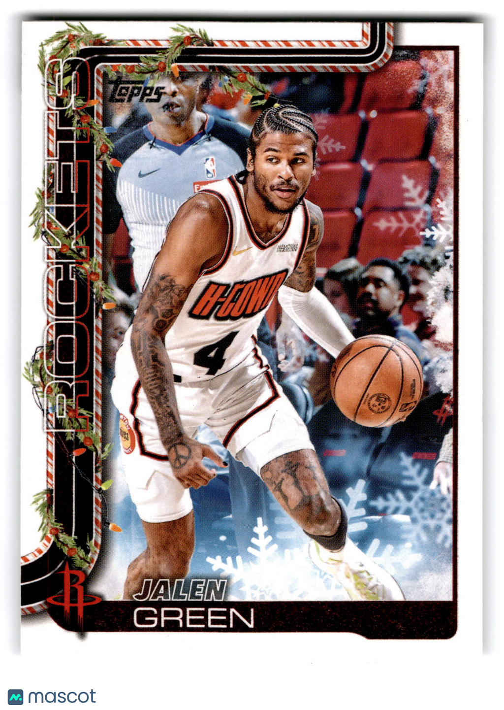 2025 Topps Holiday Jalen Green #H140