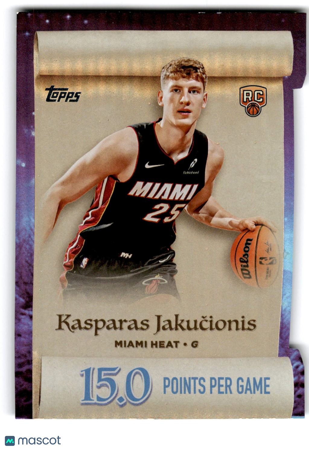 2025 Topps Kasparas Jakučionis #ML-20 RC