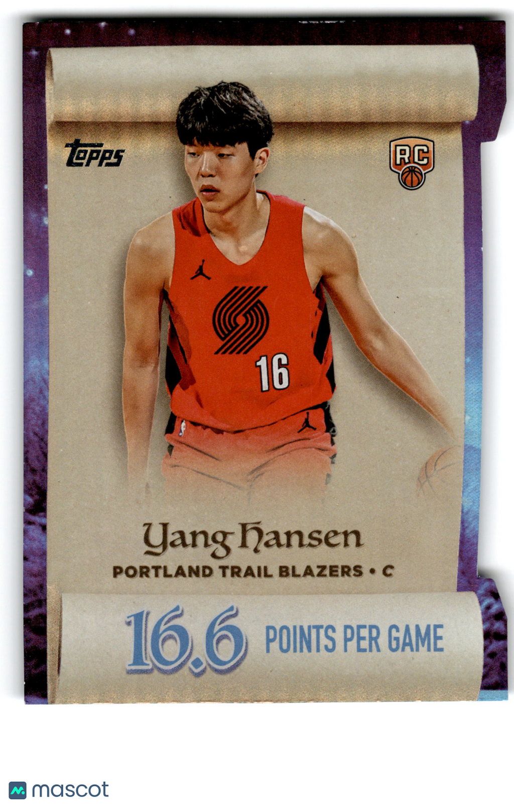 2025 Topps Yang Hansen #ML-16 RC