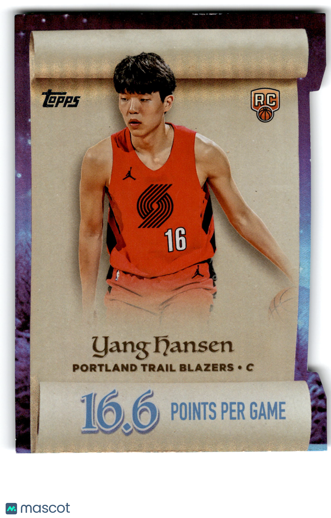 2025 Topps Yang Hansen #ML-16 RC