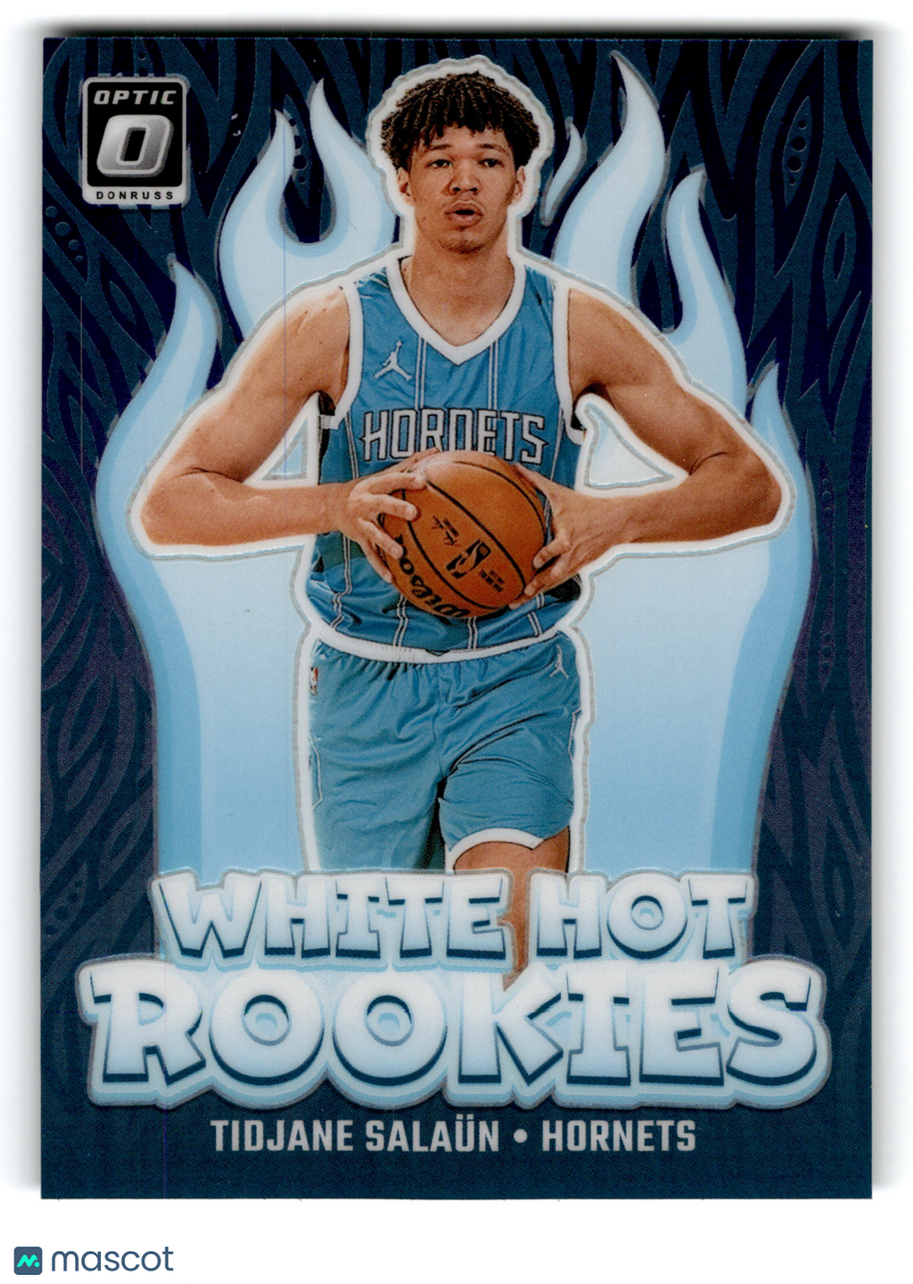 2025 Panini Donruss Optic White Hot Rookies Tidjane Salaün #3 Prizm