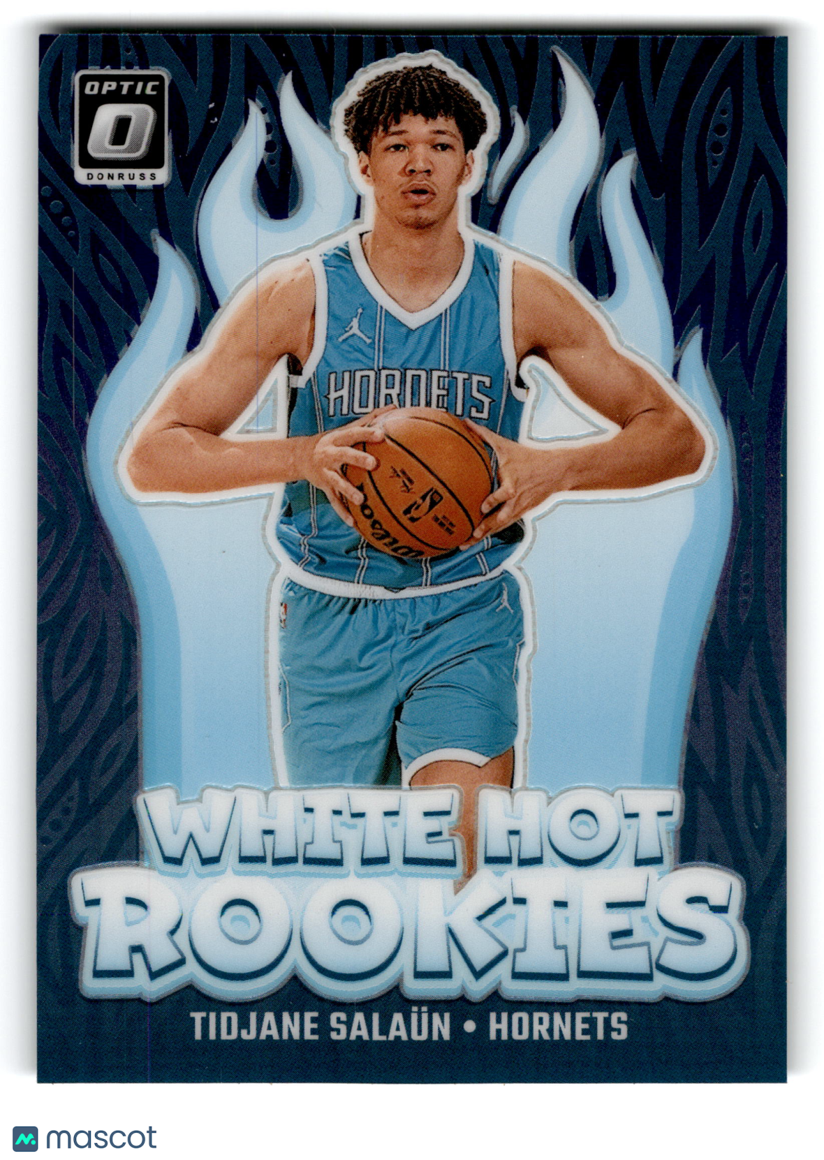 2025 Panini Donruss Optic White Hot Rookies Tidjane Salaün #3 Prizm