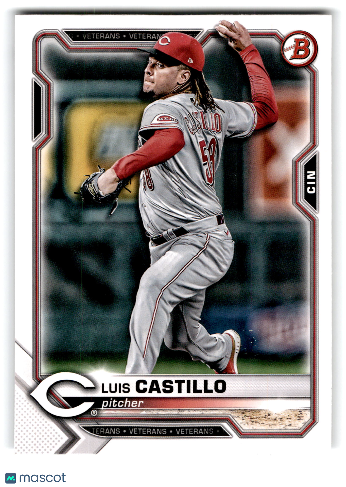 2021 Topps Bowman Luis Castillo #55