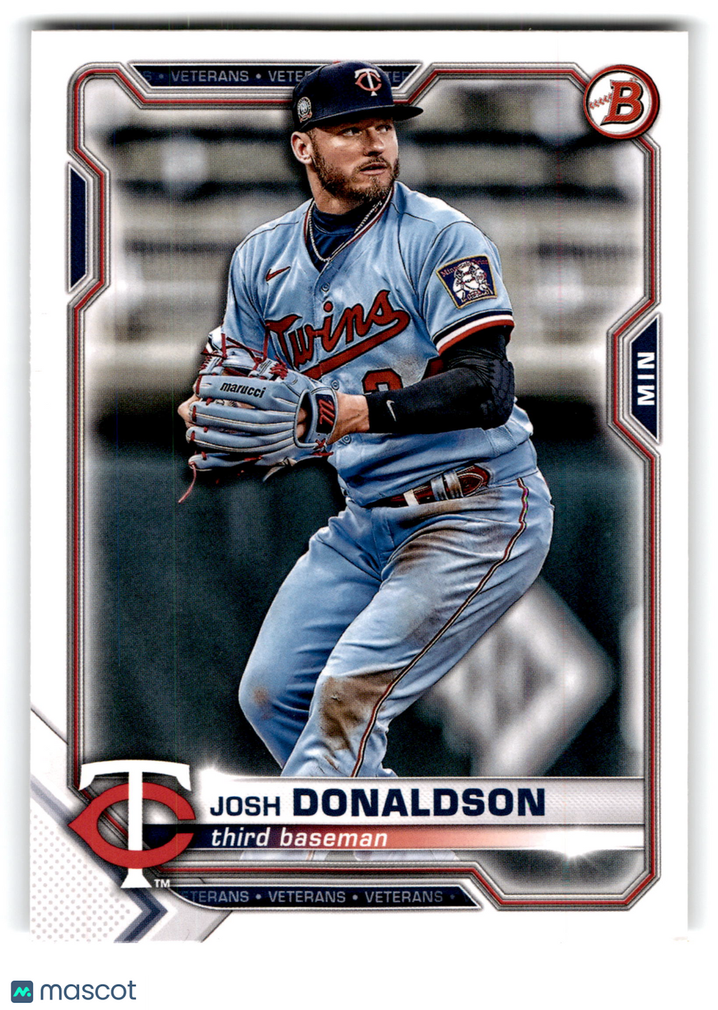 2021 Topps Bowman Veterans Josh Donaldson #96