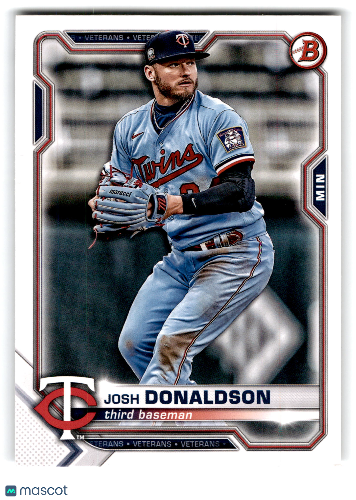 2021 Topps Bowman Veterans Josh Donaldson #96