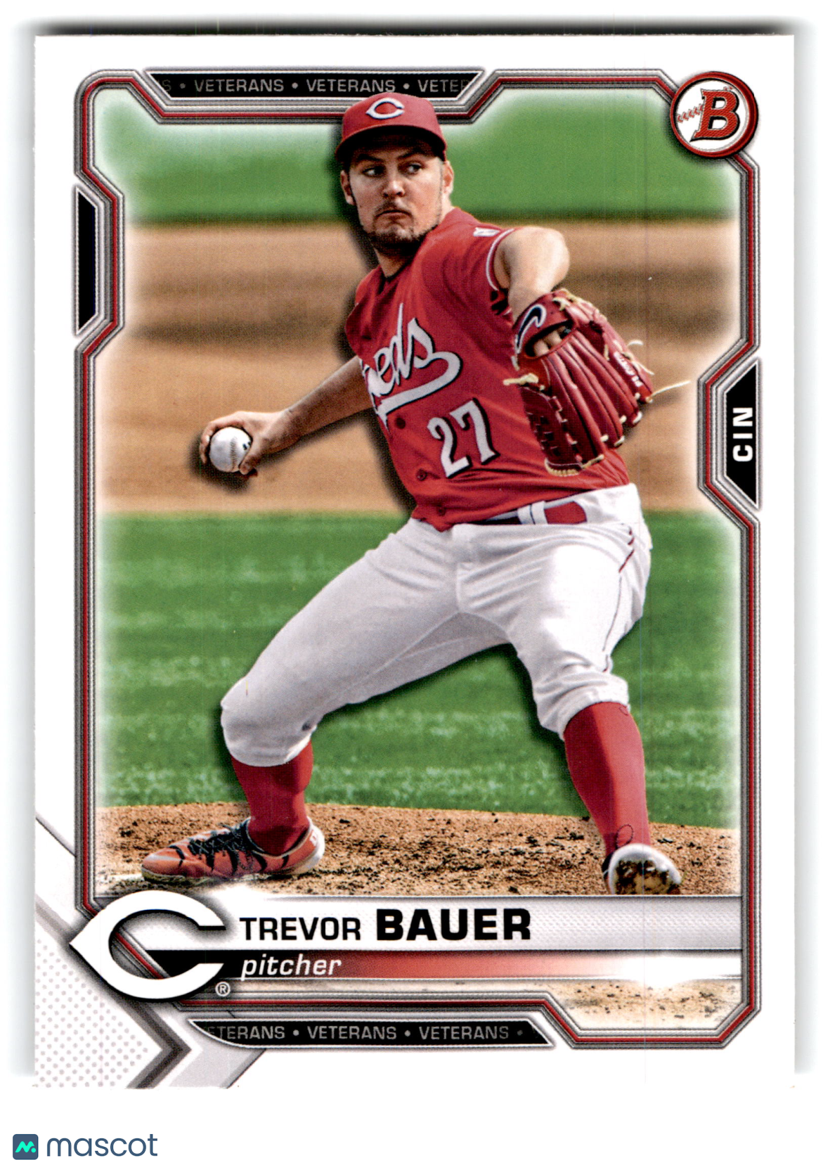 2021 Topps Bowman Trevor Bauer #9