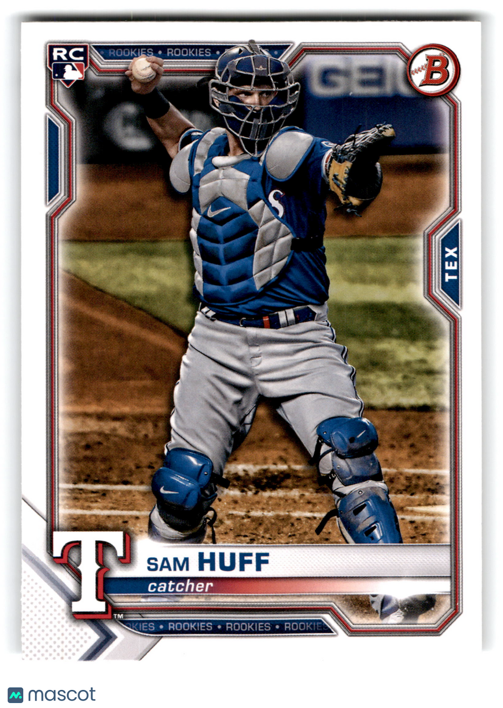 2021 Topps Bowman Sam Huff #23 RC