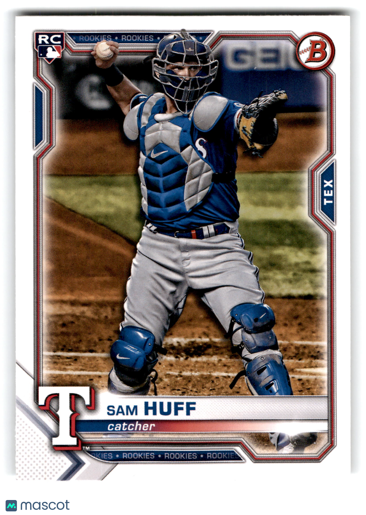 2021 Topps Bowman Sam Huff #23 RC