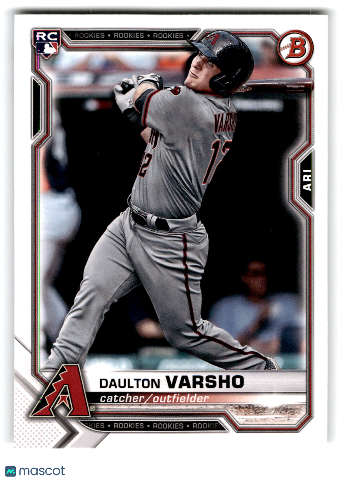 2021 Bowman Daulton Varsho #81 RC
