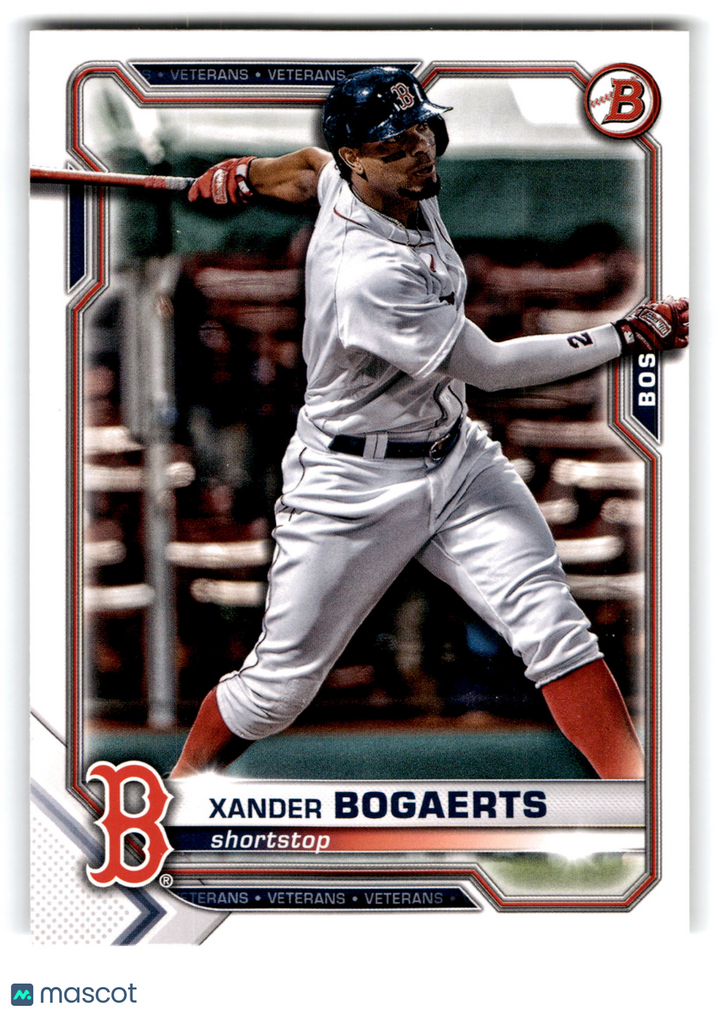 2021 Topps Bowman Xander Bogaerts #34